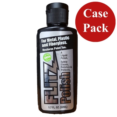 Flitz Liquid Polish - 1.7oz. Bottle, PK24 LQ 04502CASE